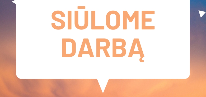 Ieškome visuomenės sveikatos specialistų