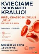 Kviečiame padovanoti kraujo