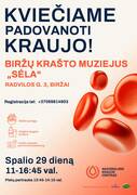 Kviečiame padovanoti kraujo!