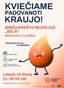Ateik padovanoti kraujo