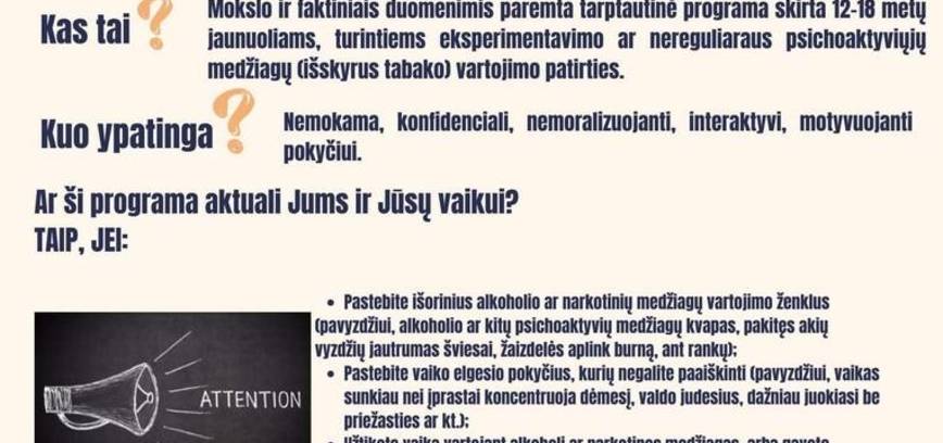 Ankstyvosios intervencijos programa