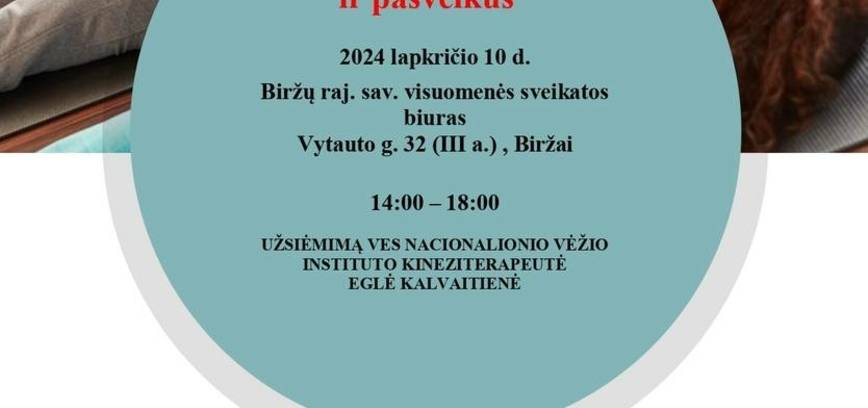 Judėjimo svarba sergant onkologine liga ir pasveikus