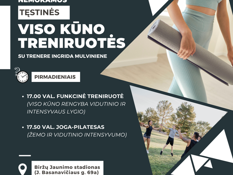 Viso kūno treniruotės 